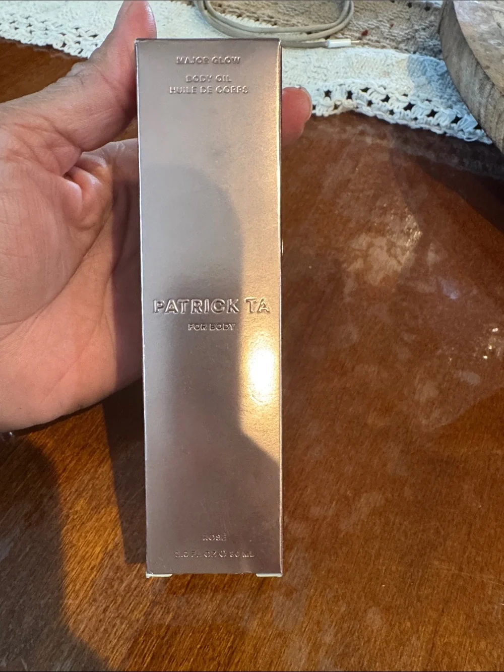 Patrick Ta Rose Gold Shimmer Body Oil